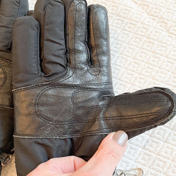 Gordini Insulated Leather Palm Winter Gloves Size Medium Women’s - Picture 5 of 8